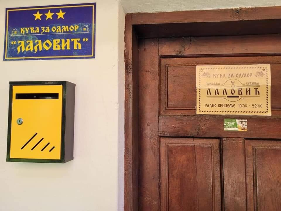 Etno Guest House Lalovic Tjentiste Exterior photo
